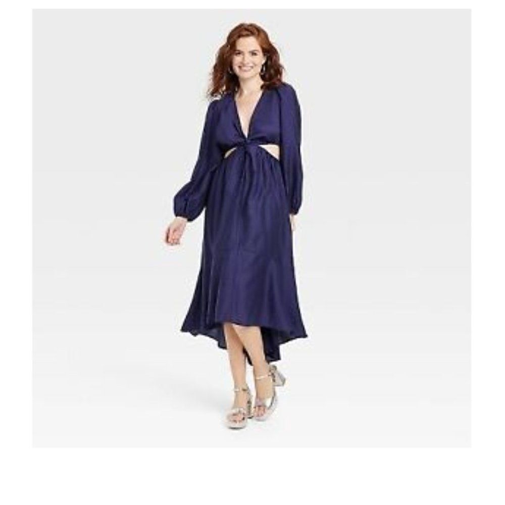 a new day long sleeve cutout dress size XXL NWT